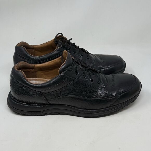 Rockport Edge Hill Shoes Mens 12 M Black Leather Business Casual Comfort Lace Up main image 13